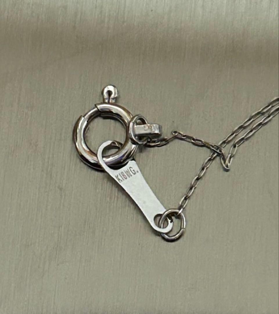 K18 WG ホワイトゴールド ネックレスチェーン約0.49g