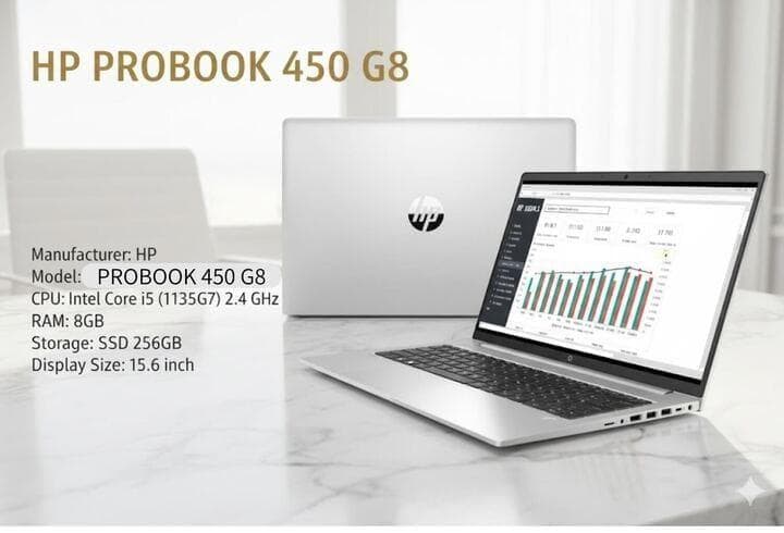 Windowsノート本体 HP ProBook 450G8i5 / 8GB / 256GB