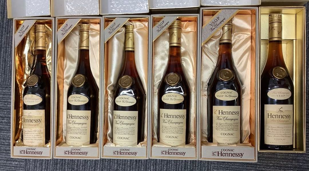 未開栓6本セット ヘネシー V.S.O.P ファインシャンパーニュ コニャック