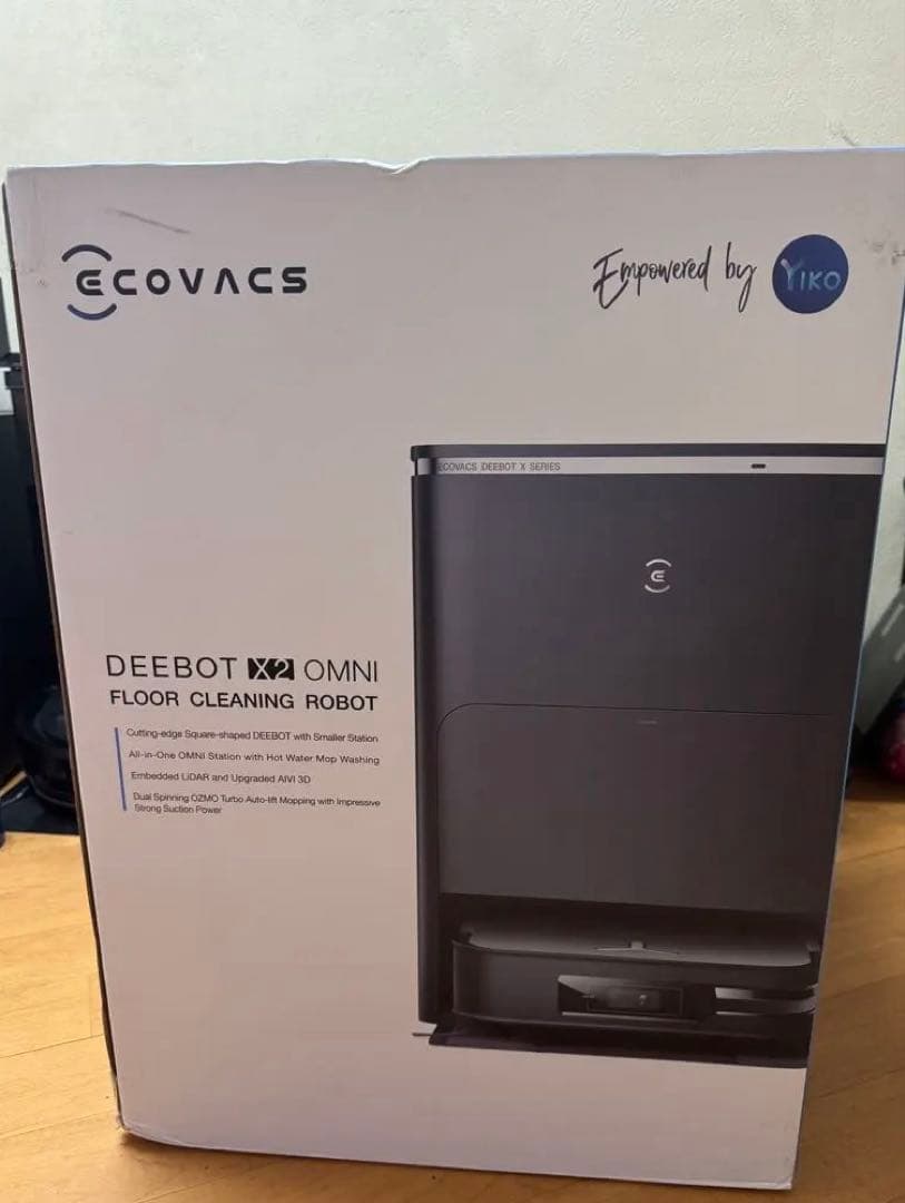 「新品・未使用品です。」ECOVACS DEEBOT X2 OMNI
