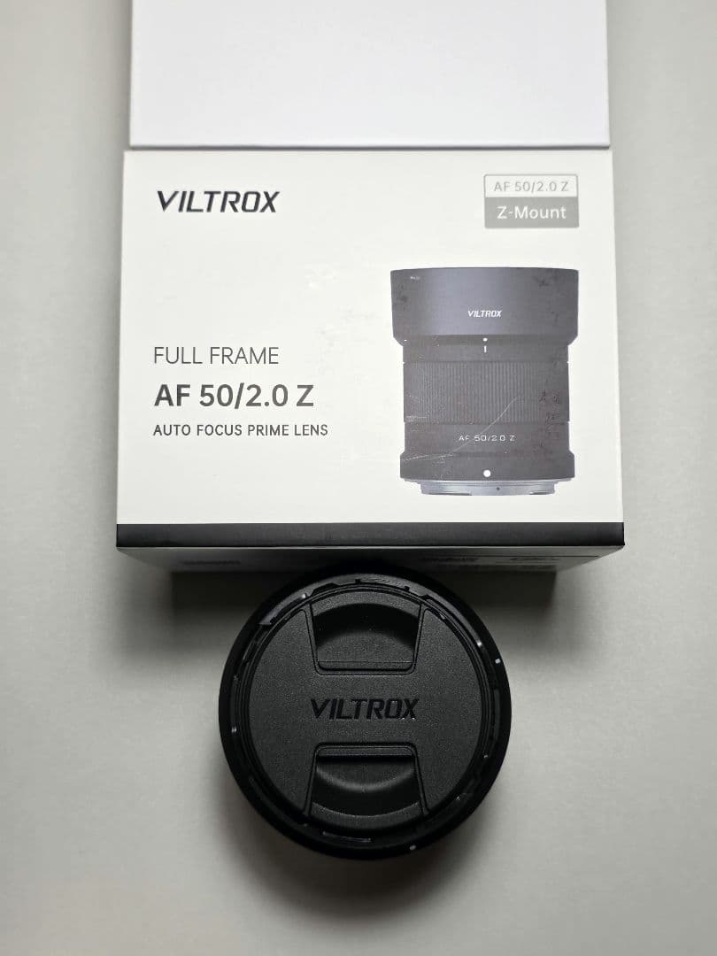 Viltrox AF 50mm F2.0 Zマウントレンズ