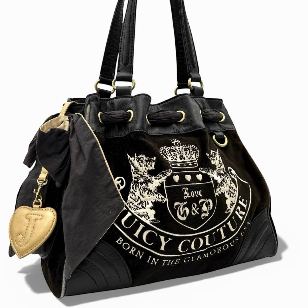 juicy couture ジューシークチュール　平成　ハンドバッグ ブラック