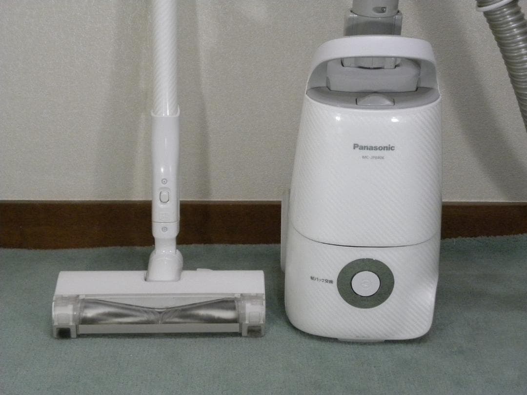 Panasonic軽量スリム掃除機MC-JP840Kからまないブラシ