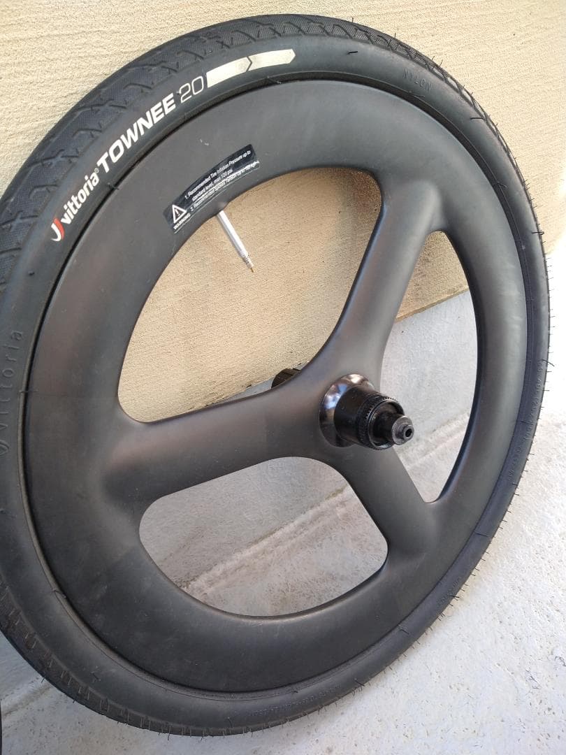 ICAN カーボンバトンホイール前後セット 20インチ451ディスクブレーキ用