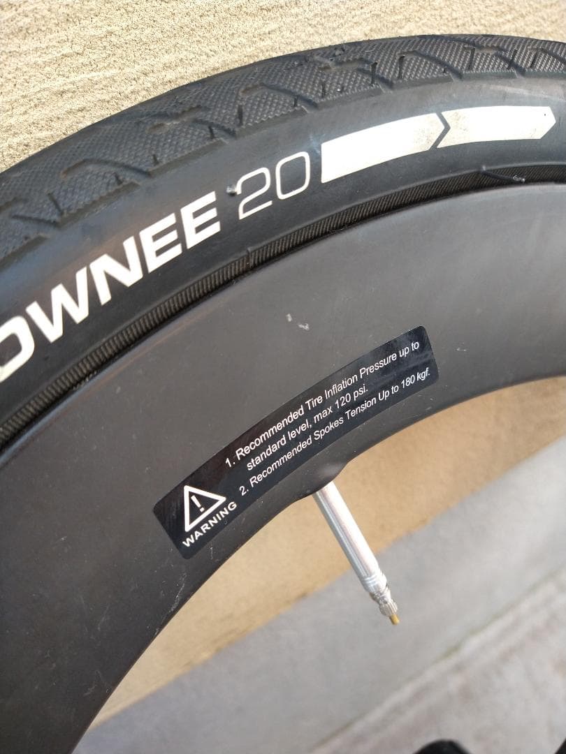 ICAN カーボンバトンホイール前後セット 20インチ451ディスクブレーキ用