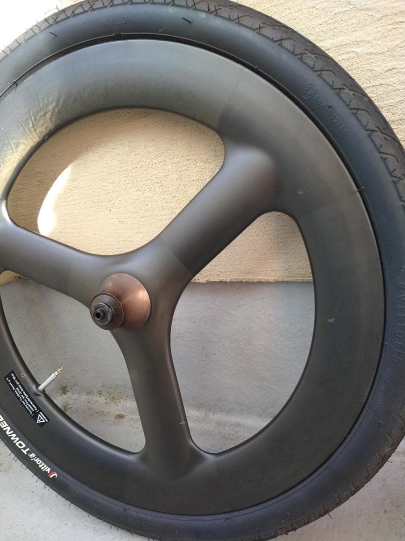 ICAN カーボンバトンホイール前後セット 20インチ451ディスクブレーキ用