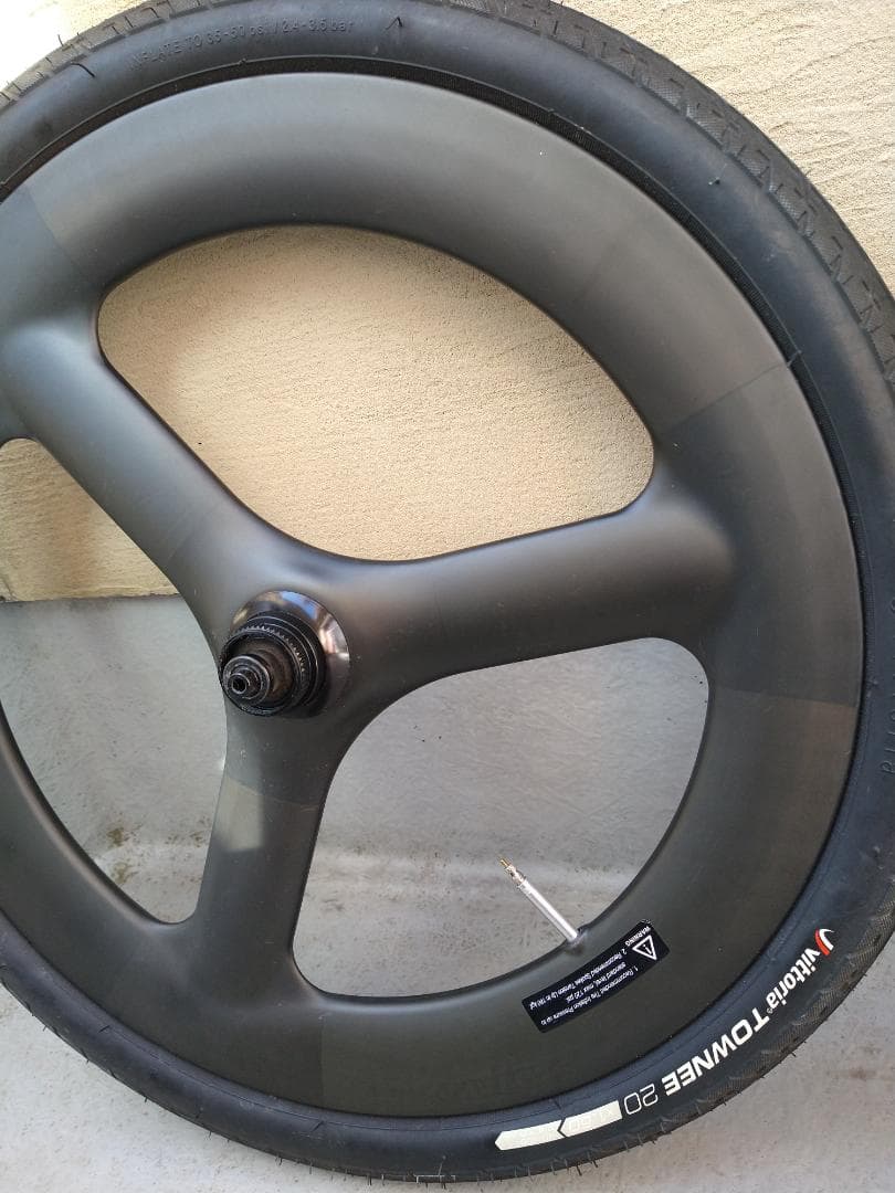 ICAN カーボンバトンホイール前後セット 20インチ451ディスクブレーキ用