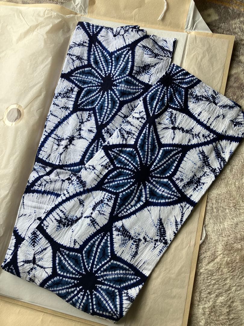 専用！逸品【超美品】有松絞り浴衣♪伝統工芸品！全行程国内品