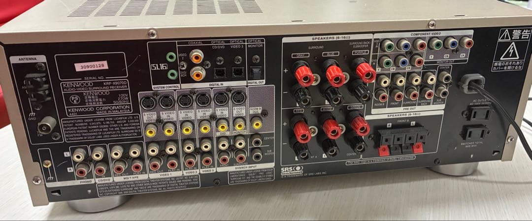 KENWOOD AVアンプ KRF-X9070D