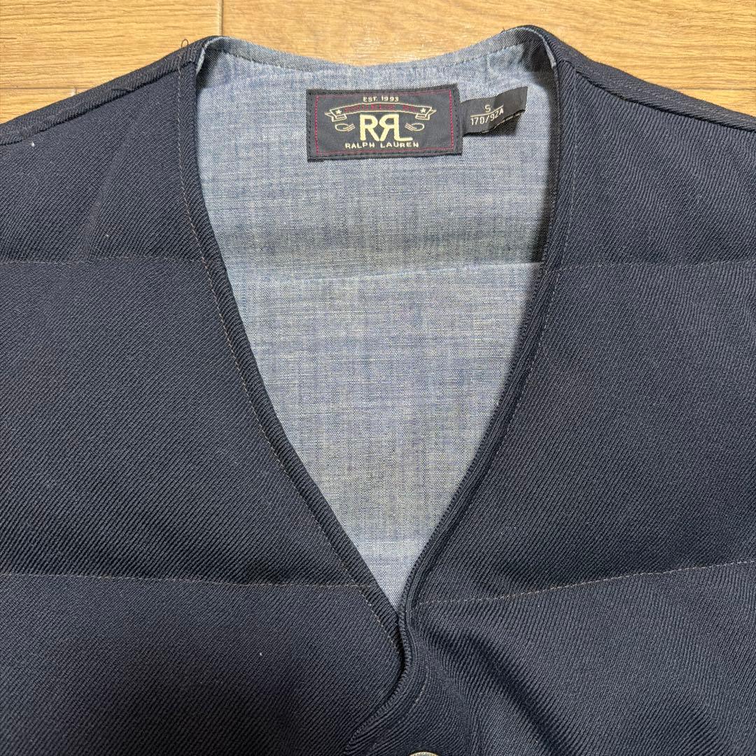 ダブルアールエル　ダウンベスト　S