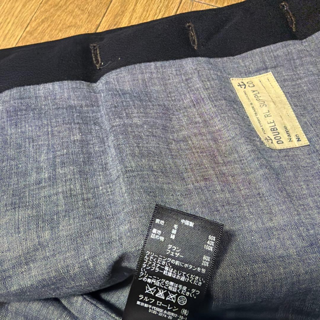 ダブルアールエル　ダウンベスト　S