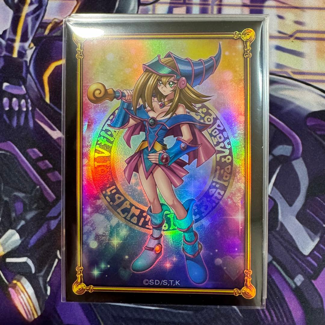 遊戯王　マジシャンガール　デッキ　ブラックマジシャンガールスリーブ装着(2重)