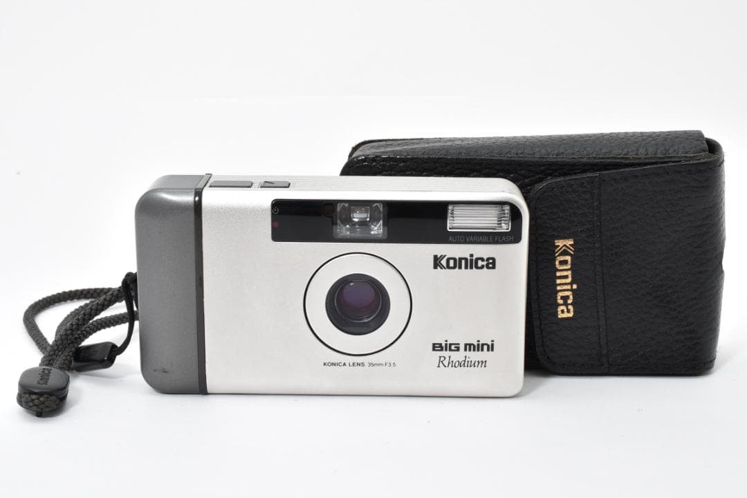 フィルムカメラ Konica BiG mini BM-301 Rhodium #2169