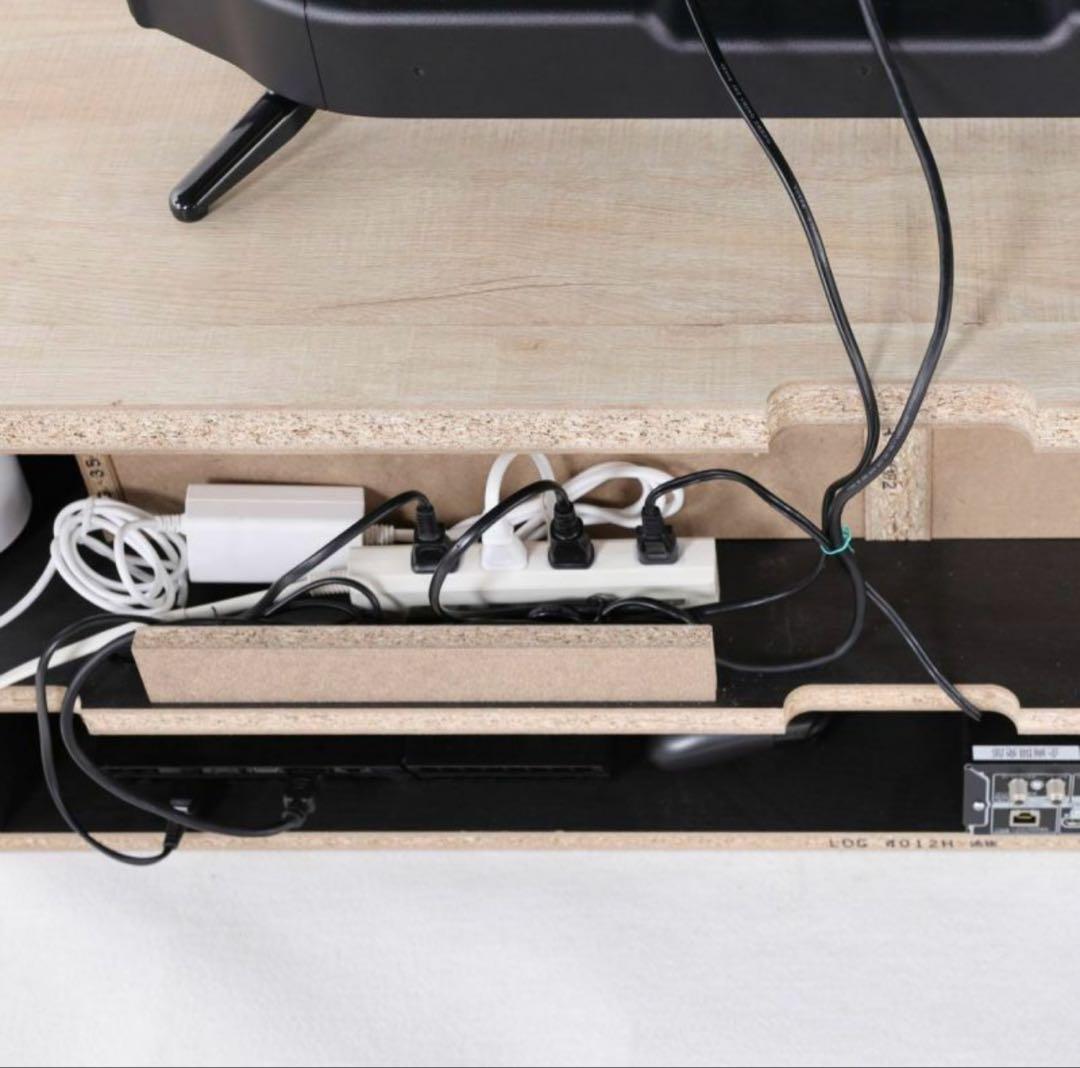 木目 ナチュラルブラウン テレビ台 120cm白井産業