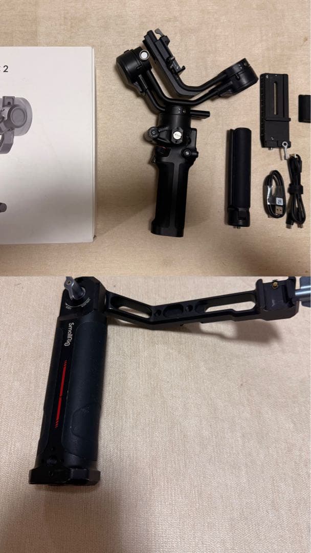 ビデオカメラ DJI RSC2 + SMALLRIG GRIP
