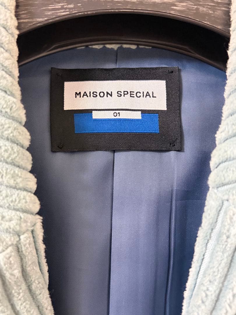 メゾンスペシャル TAKEMI コーデュロイ ダブルテーラードジャケット