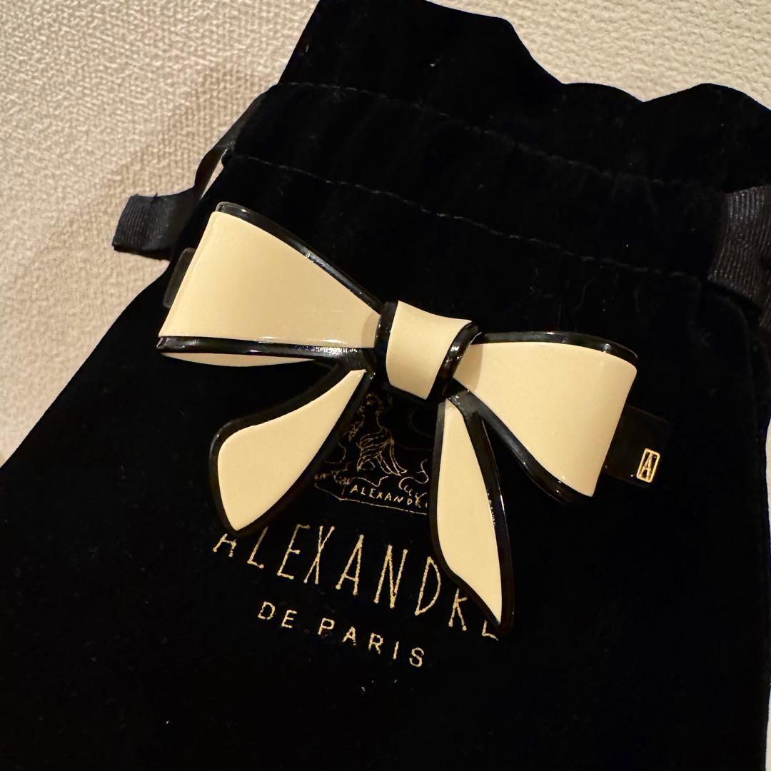 【新品未使用】アレクサンドルドゥパリ バレッタ