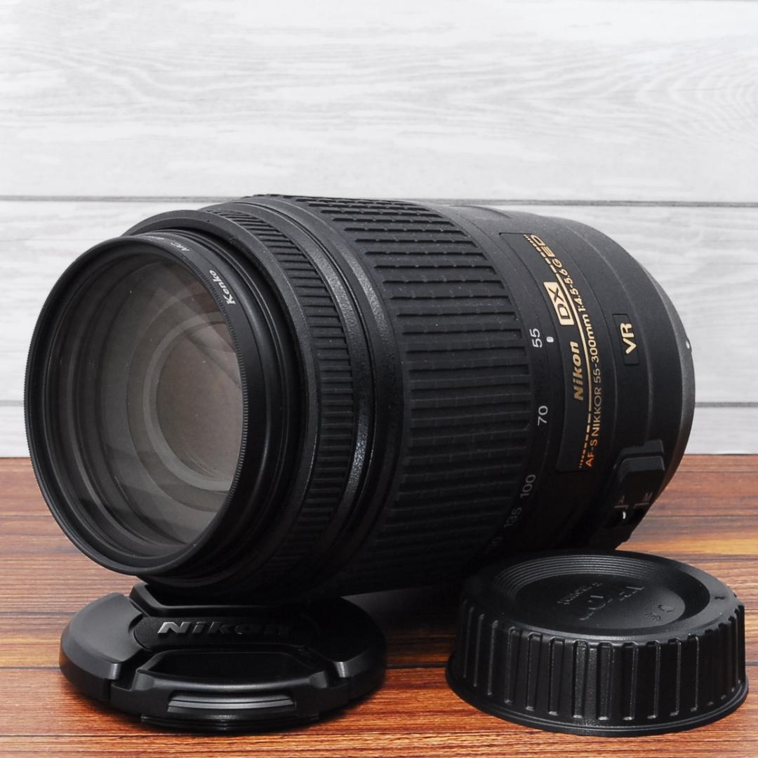 レンズ(ズーム) violetNikon AF-S DX 55-300mm 4.5-5.6G