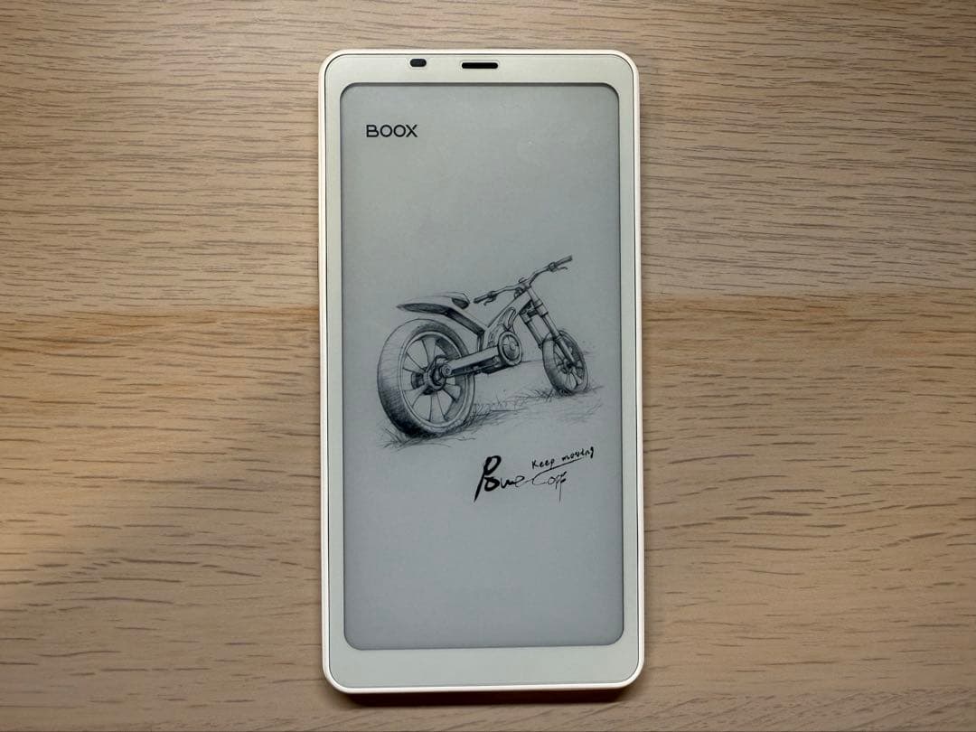 美品　BOOX Palma1 ホワイト　ケース付き