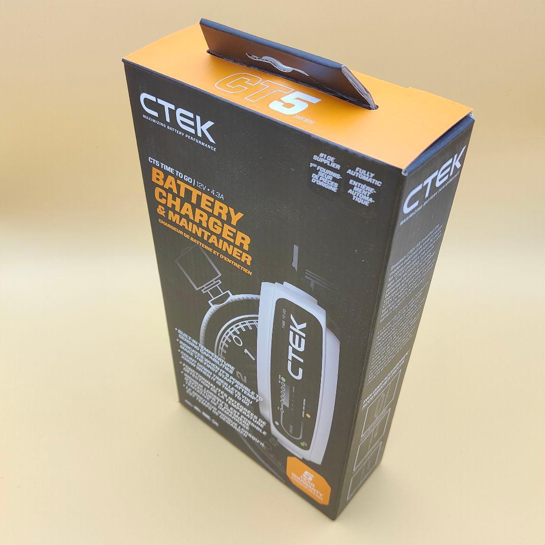 CTEK 充電器 CT5 TIME TO GOバッテリーチャージャー シーテック