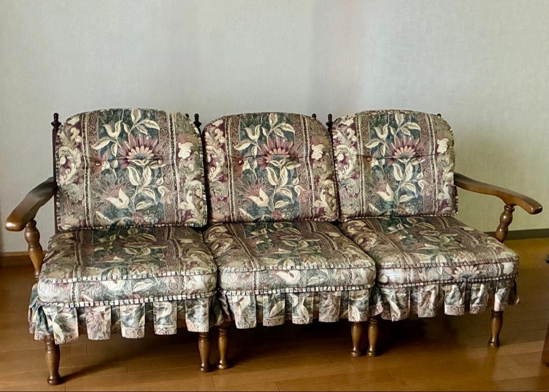 飛騨産業　キツツキ　穂高　トリプルソファ　三人掛け　チェア　セパレート