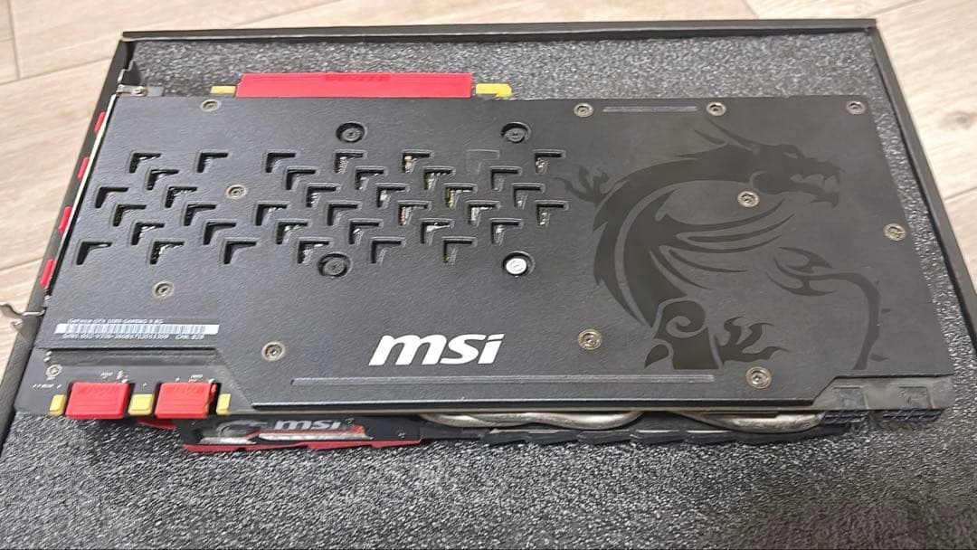【中古】MSI GeForce GTX 1080 GamingX 8GB