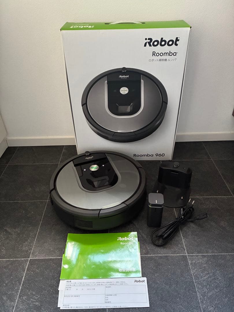iRobot Roomba 960ロボット掃除機 ルンバ本体 付属品全てあり