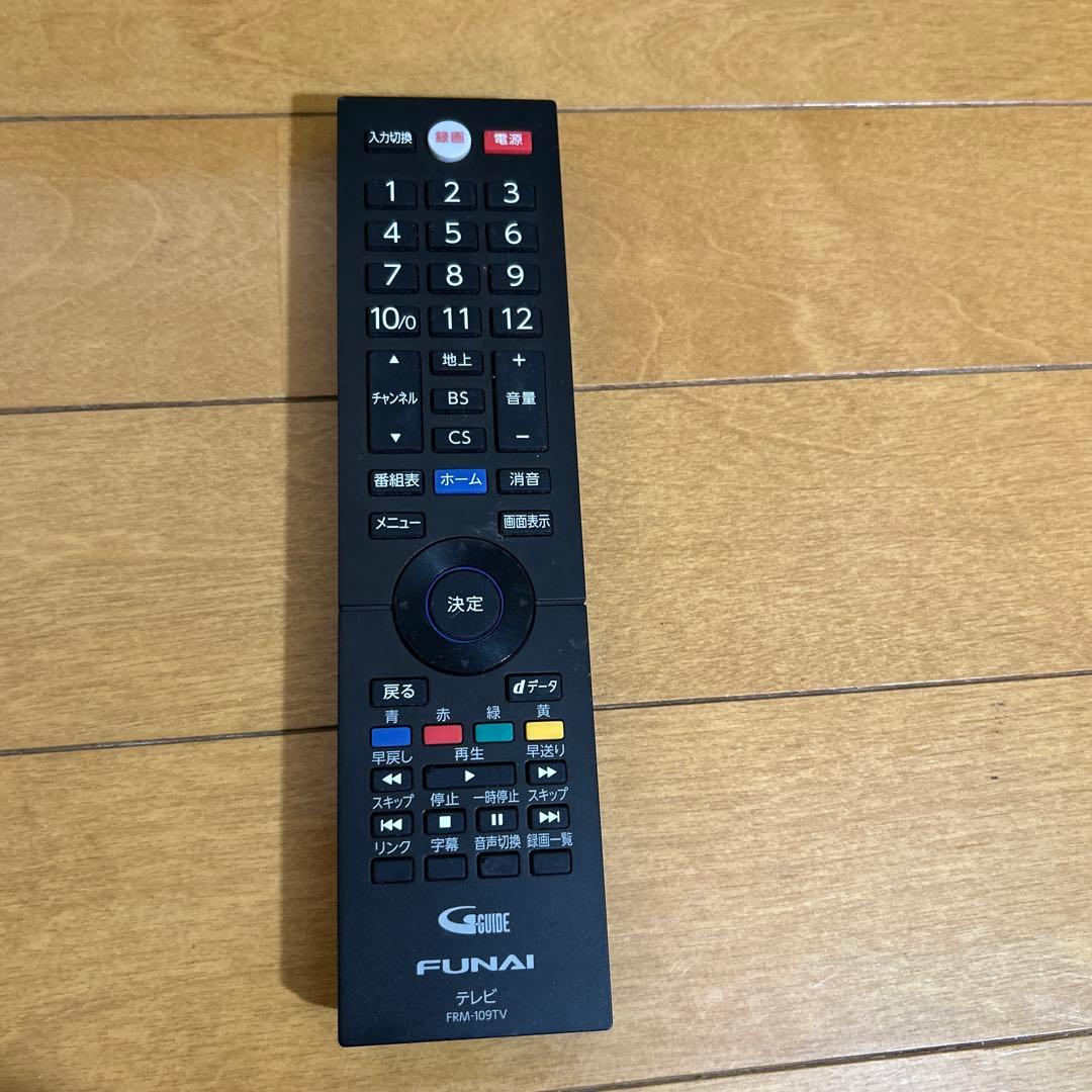 FUNAI 43インチ 4K液晶テレビ FL-43U3020 壁掛け用　脚なし