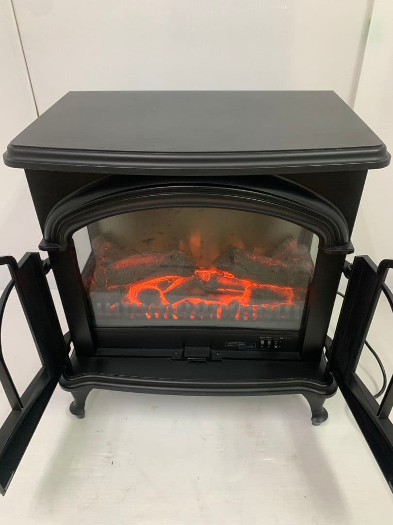 ワイド暖炉型ファンヒーター IQ BK BLT-999B-3-BK　M2784