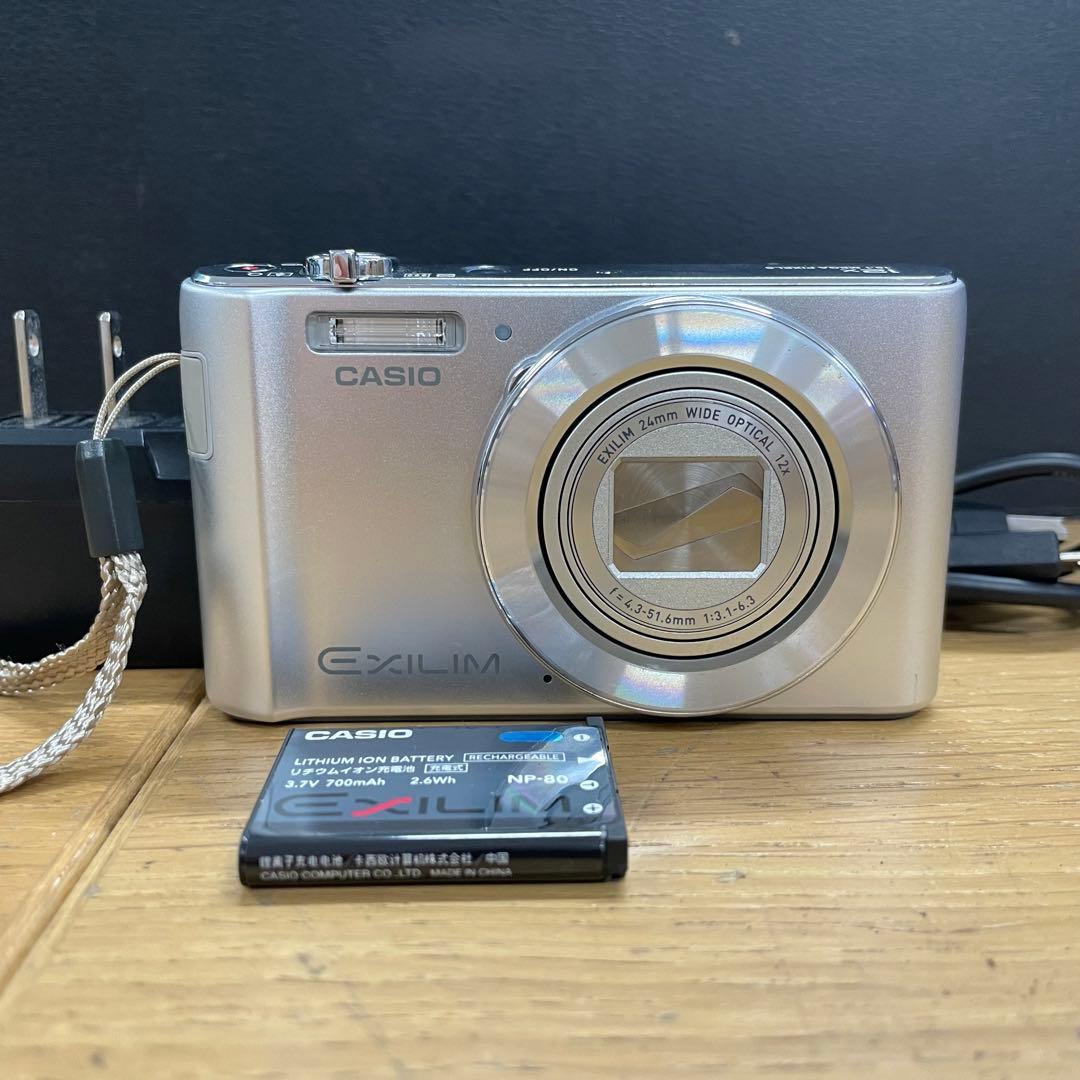 動作品 Casio EXILIM EX-ZS240 コンパクトデジタルカメラ