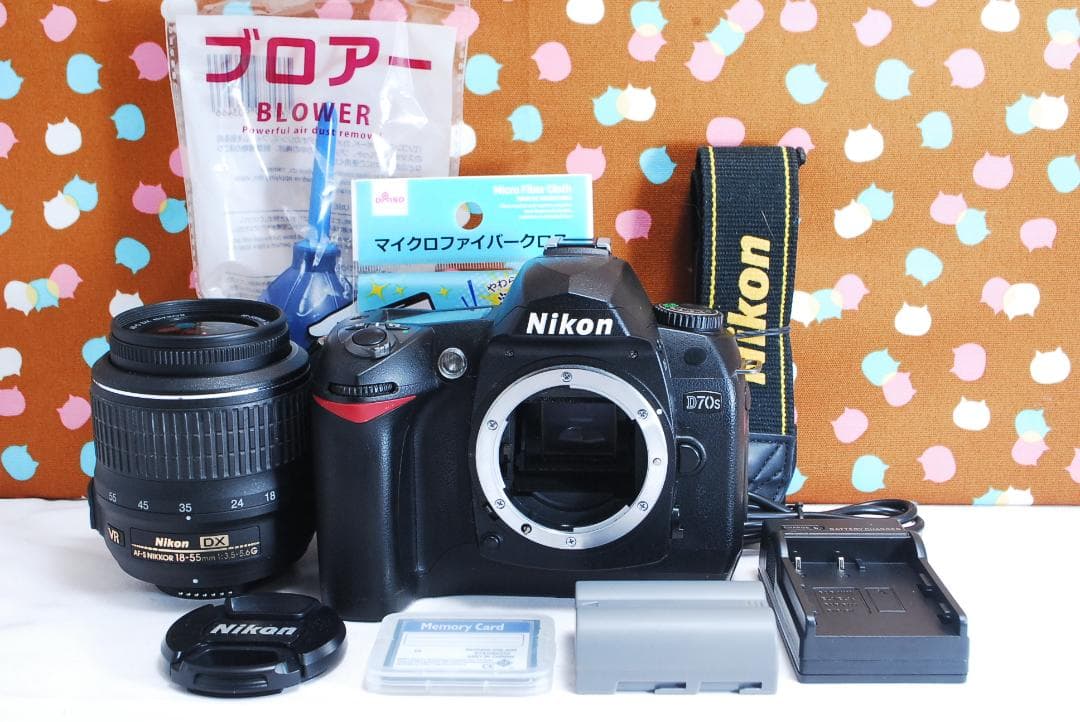 ✨初心者オススメ✨ショット数1205回✨Nikon D70s レンズセット