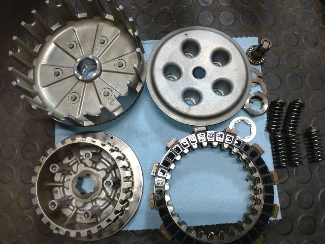 XJR400 クラッチハウジング一式 極上