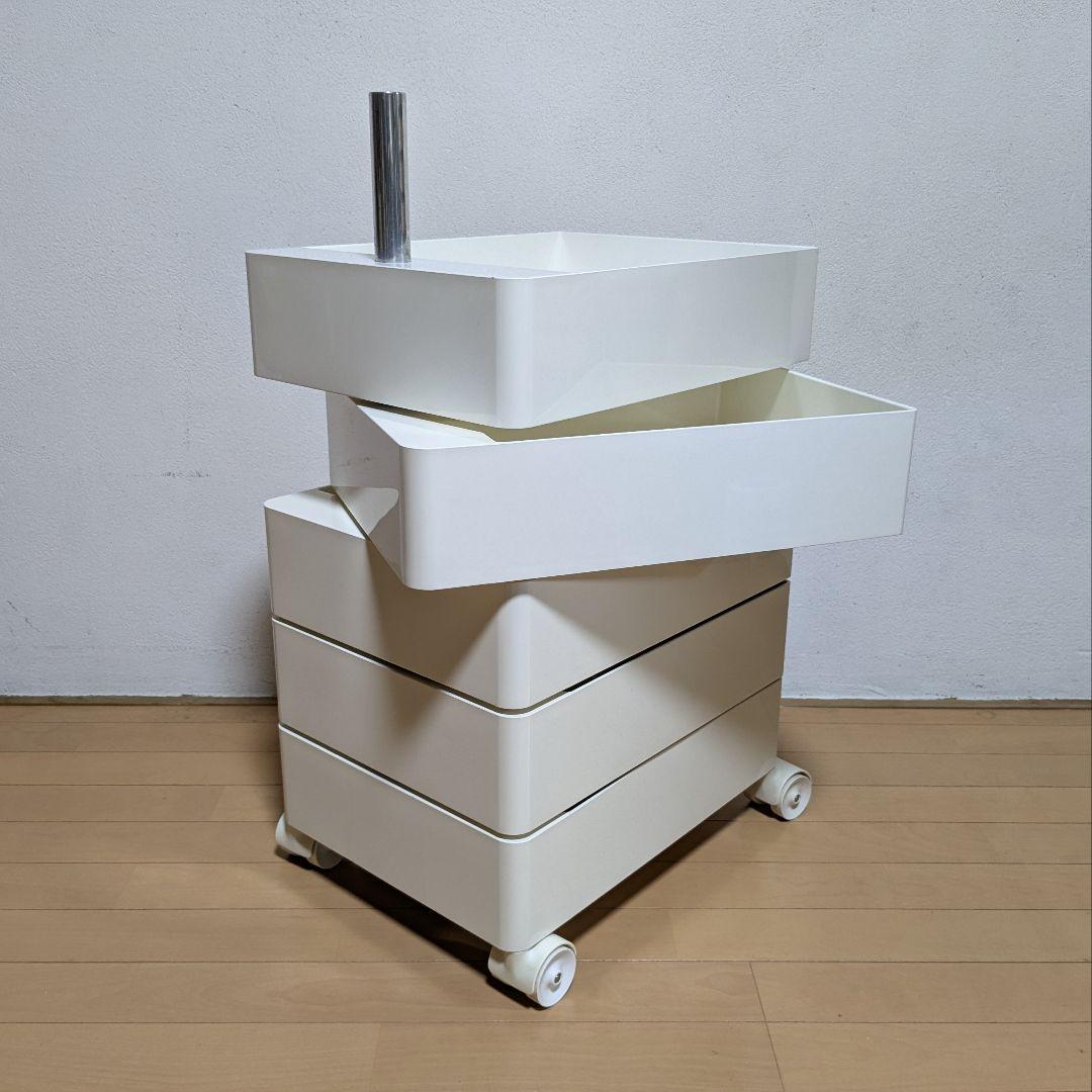 美品 MAGIS マジス 360° CONTAINER コンテナ 5段 ホワイト