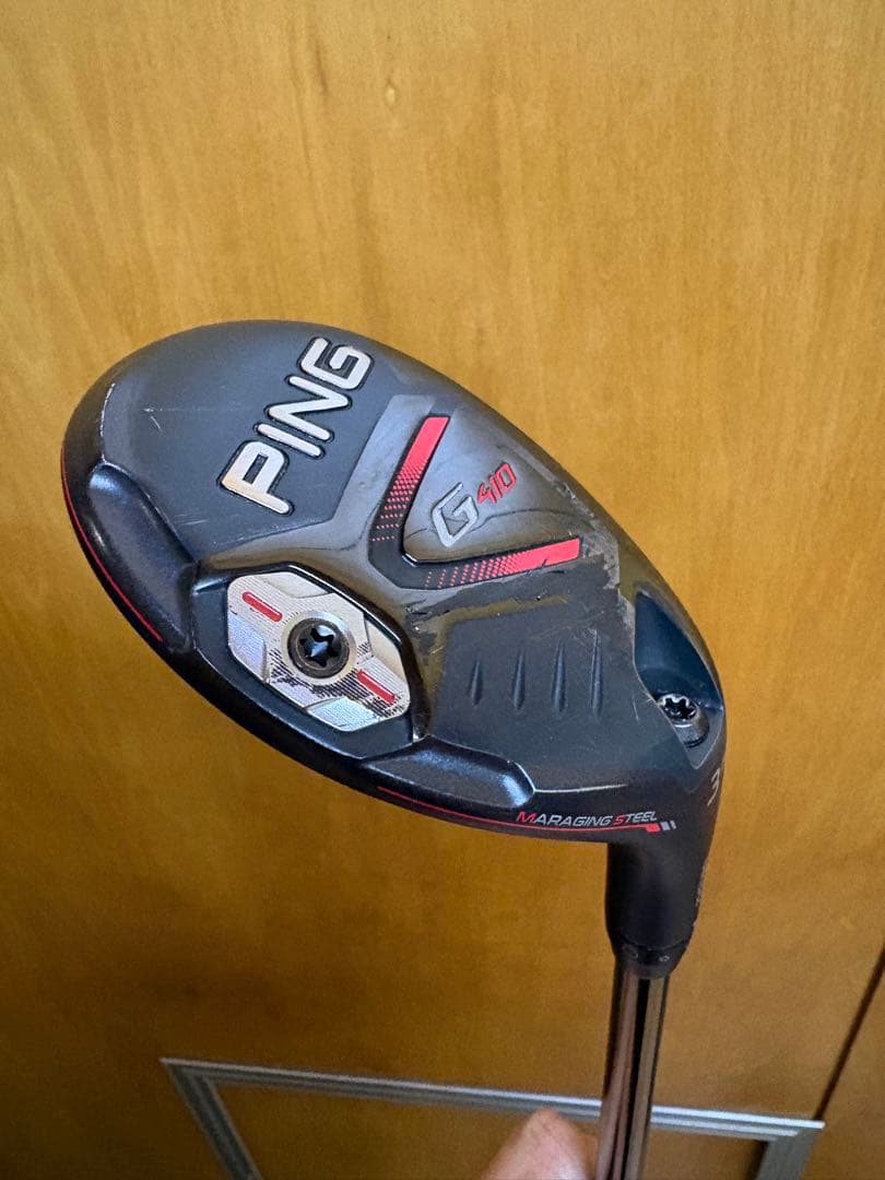 g410 ユーティリティ ハイブリッド　19度　シャフト2本