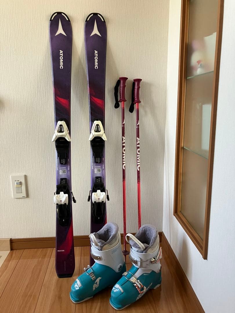 ATOMIC 子供スキー4点セット