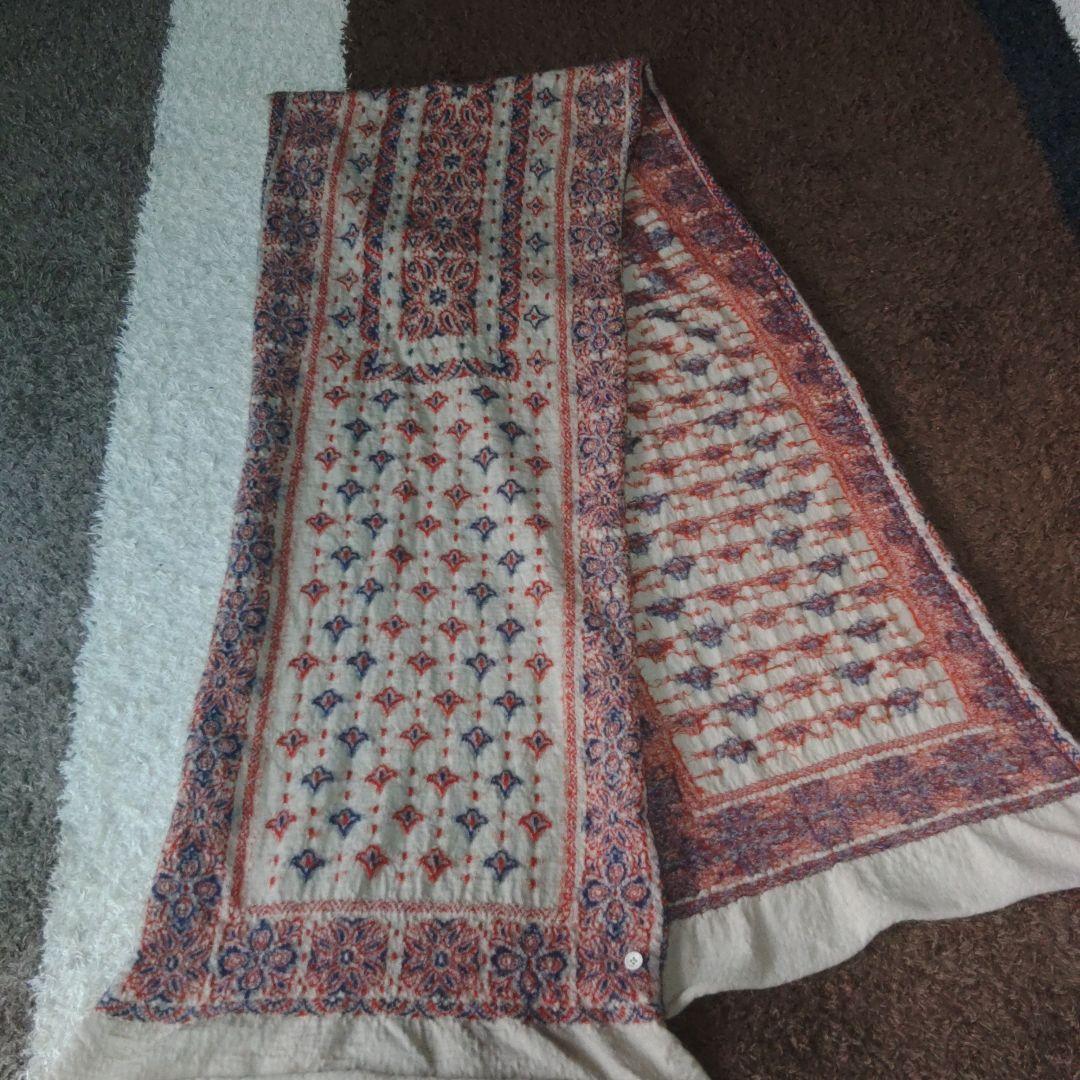 KAPITAL キャピタル　縮絨ウールストール マフラー