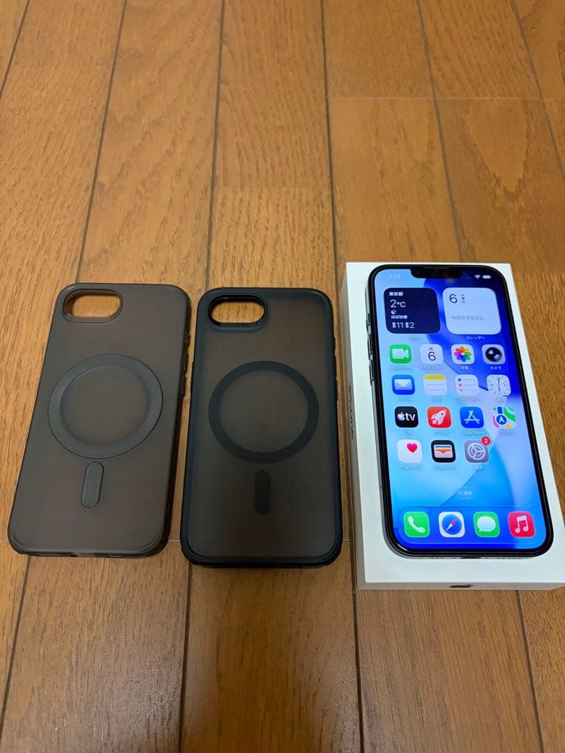 iPhone16e 128GB ブラック SIMフリー ケース