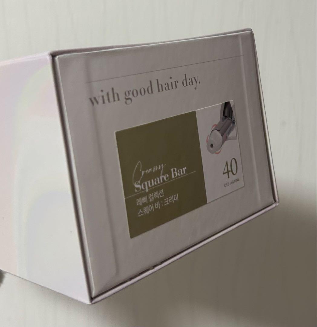 クレイツ Repiレピスクエアバー 40mmヘアーアイロン 韓国