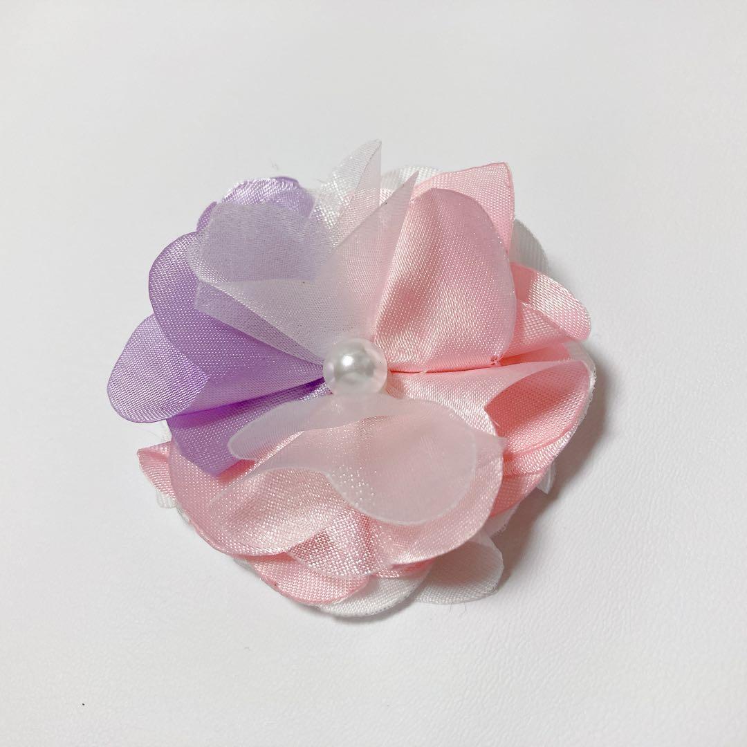 ラベンダー×花柄 セレモニー 入学 卒園 発表会 フォーマル