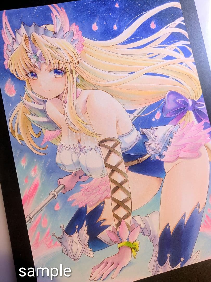 ファンアート　イラスト　原画