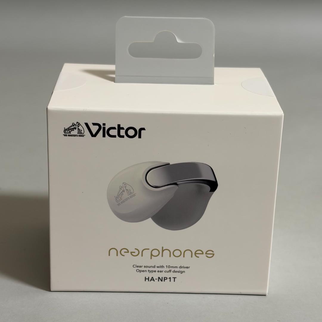 Victor ワイヤレスイヤホン HA-NP1T-W（新品）