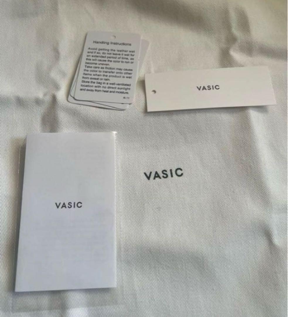 vasic amber mini mini ブラウン系ハンドバッグ美品雑誌掲載品