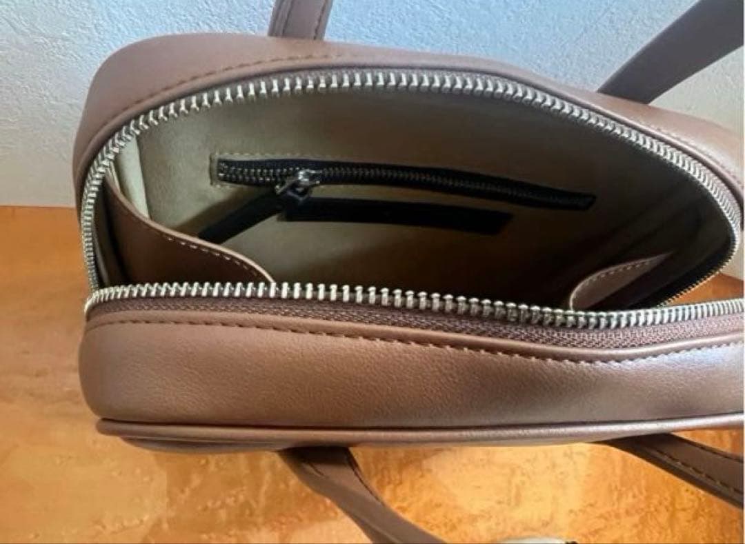 vasic amber mini mini ブラウン系ハンドバッグ美品雑誌掲載品