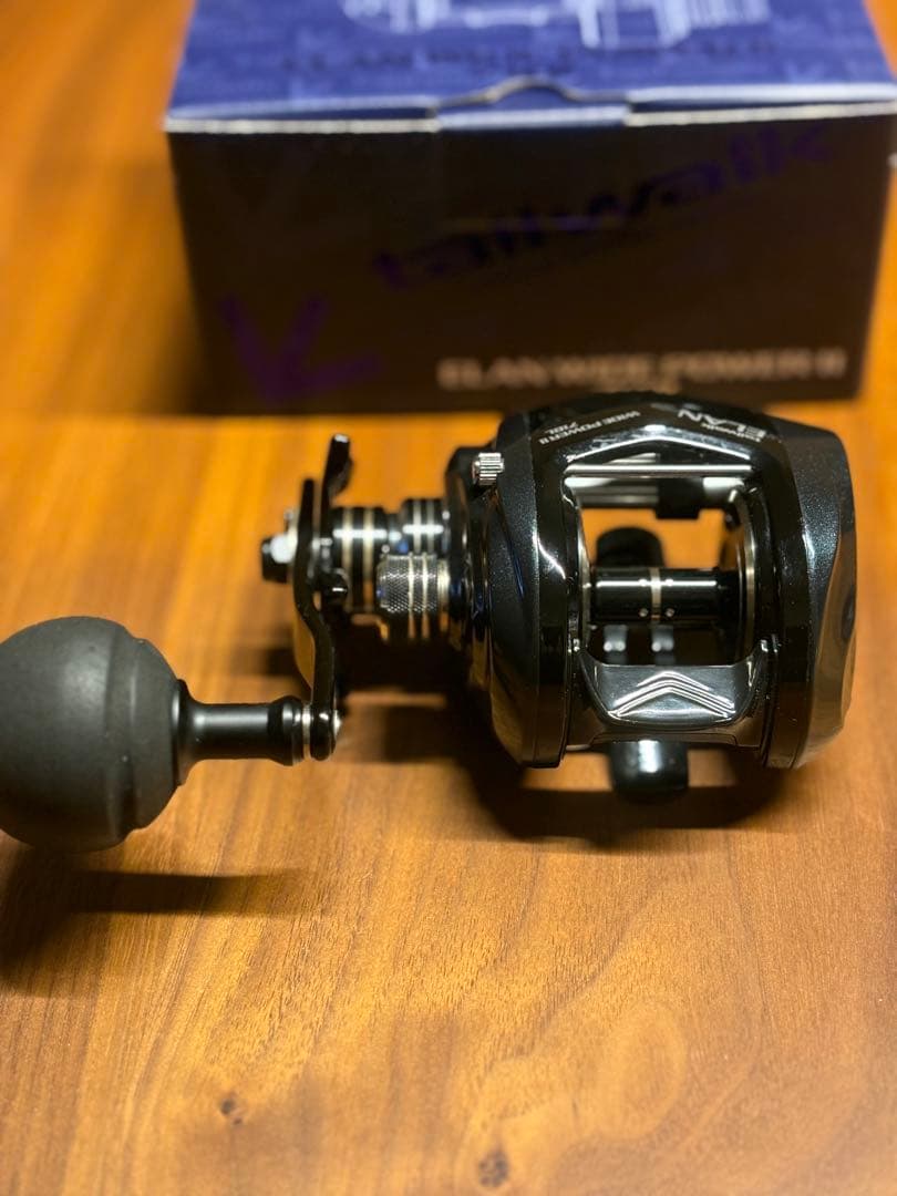 テイルウォークELAN WIDE POWER II 71BL 両軸リール