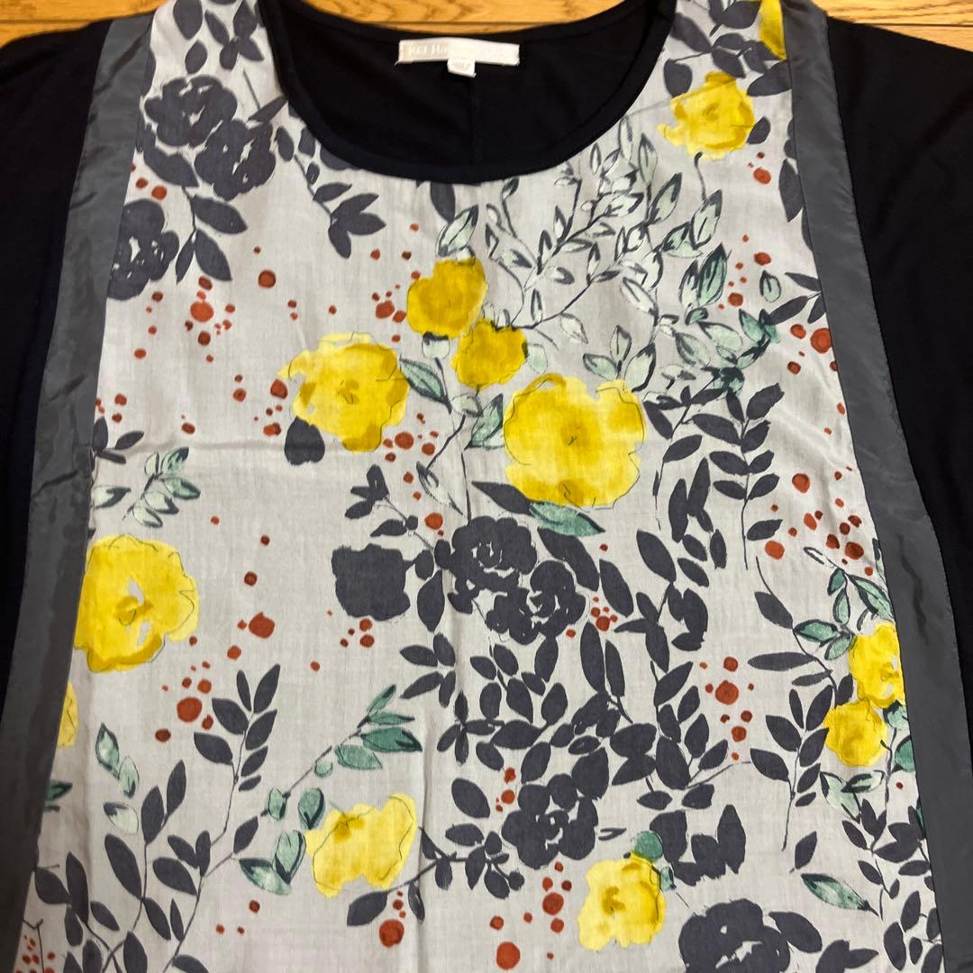 KEI Hayama PLUS ポケット付き花柄チュニック