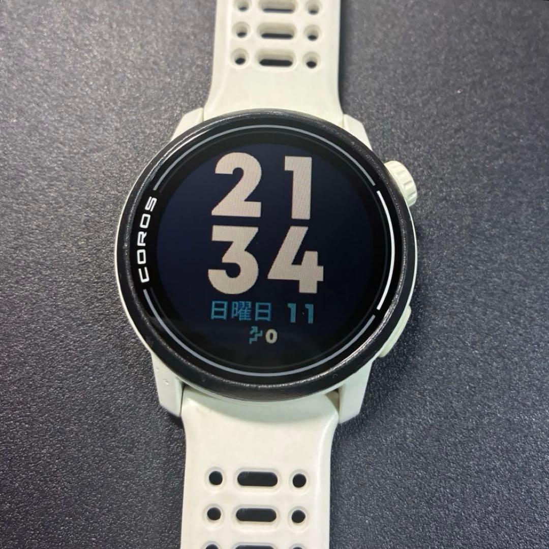 COROS PACE 3 付属品完備　シリコンバンドホワイト　即日発送