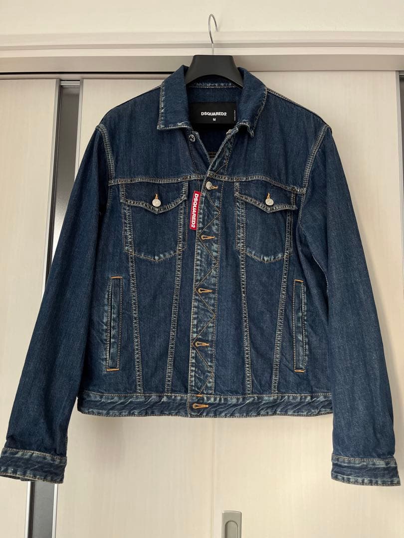 美品　DSQUARED2 デニムジャケット L ディースクエアード Gジャン