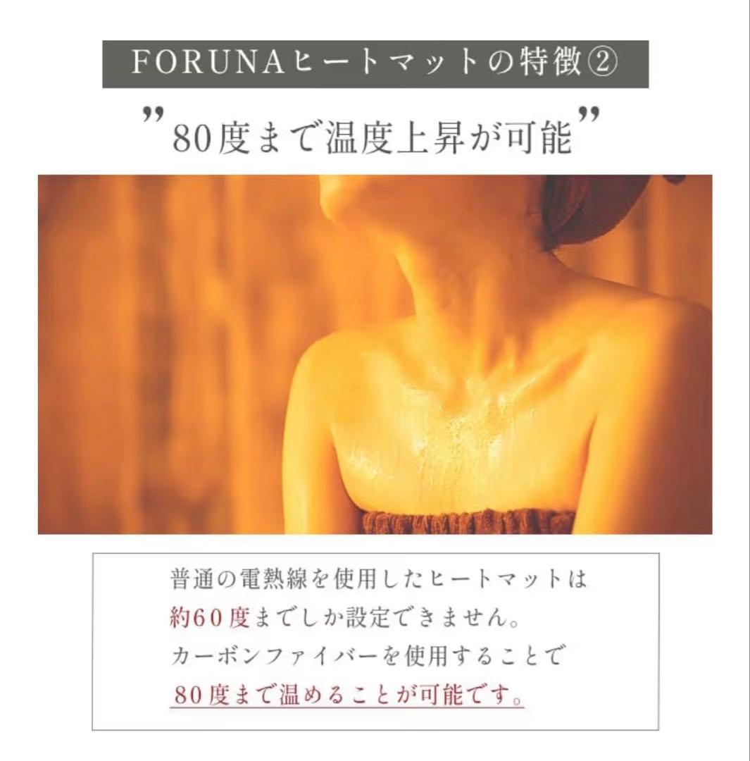 FORTUNA ヒートマット H060050 ブラウン