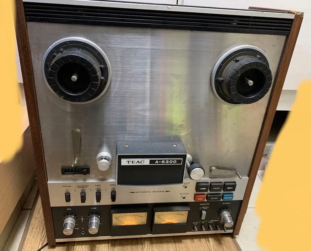 TEAC A-6300ジャンク
