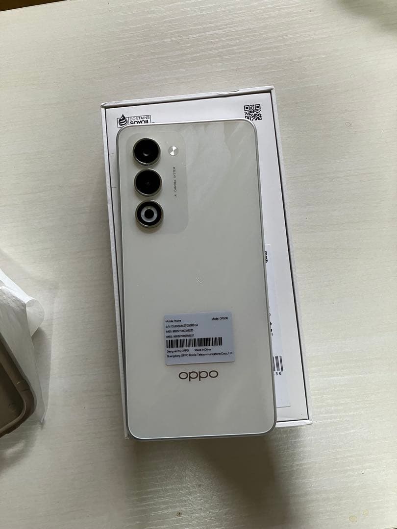OPPO A3 5G スマートフォン ホワイト